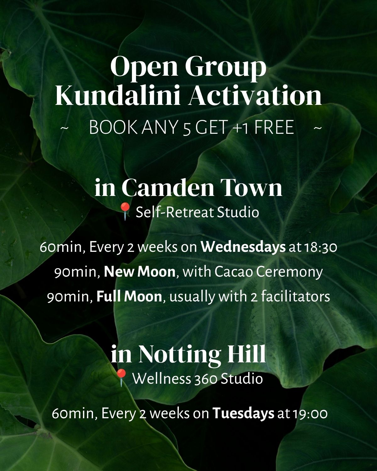 Kundalini Activation Open Sessions